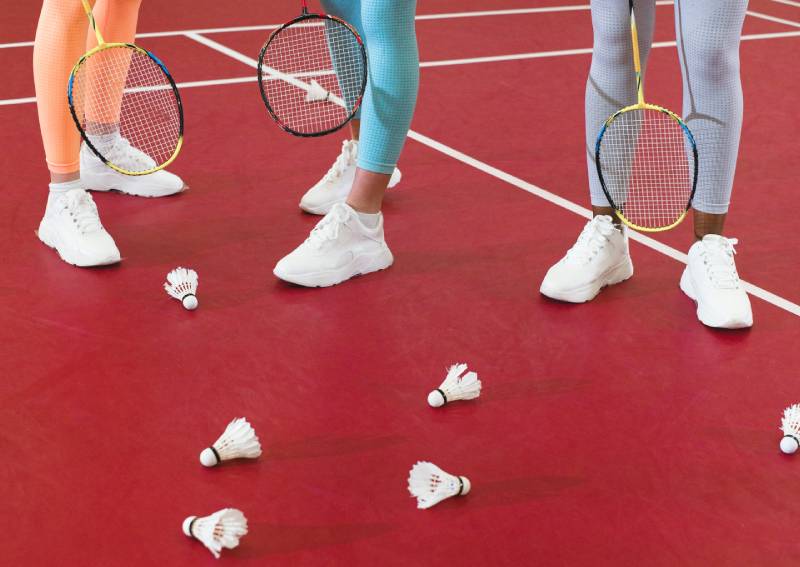 badminton grip socks and overgrip tape for court performance