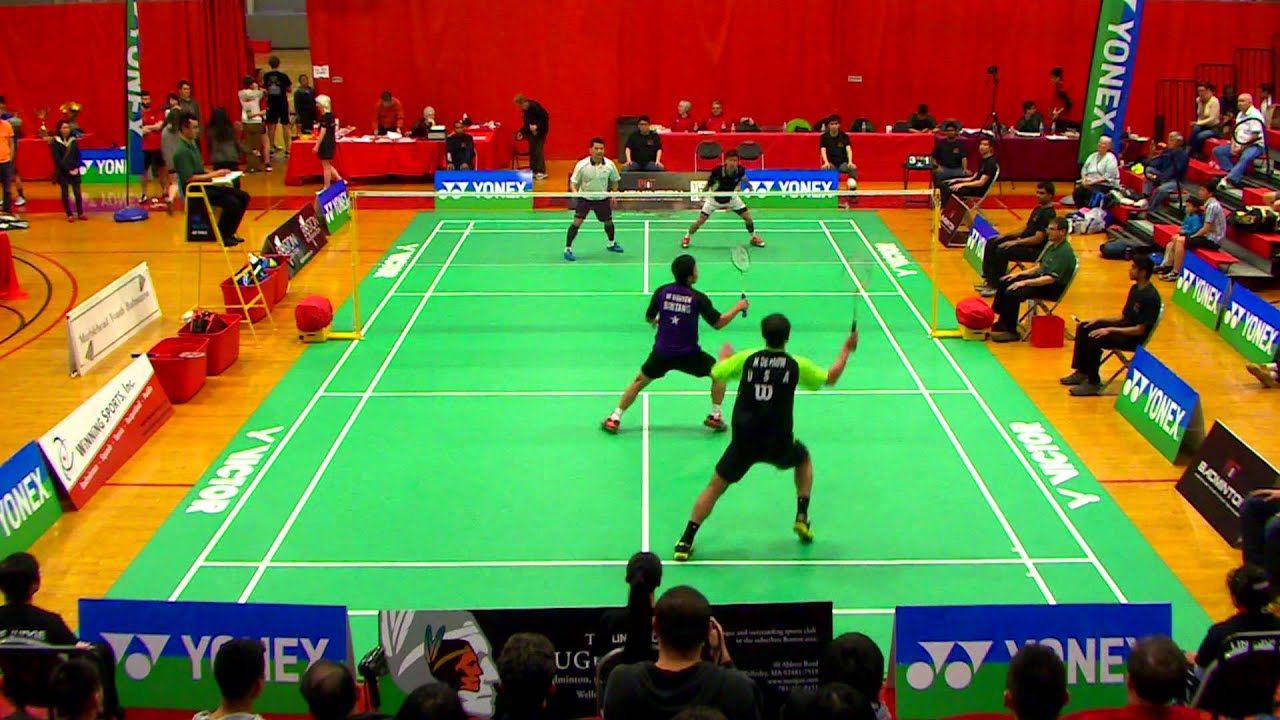 legendary badminton match moment showing intense rally between professional players